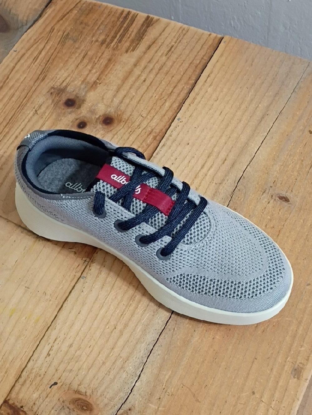 Allbirds Tree Runner Go Women's Sneaker in Cloudy Grey Multi Size 6.5 NWT